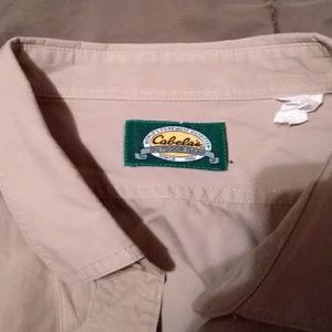 Cabelas button down mens outdoor shirt